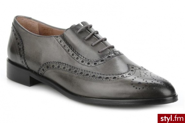 Georgia Rose BUTY SZNUROWANE CIDDY BY GEORGIA ROSE (Szary) - Pozostałe Buty Moda