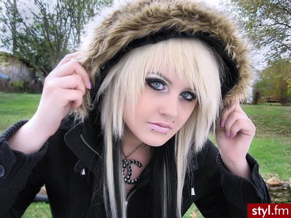 EMO Alternatywne Średnie Fryzury