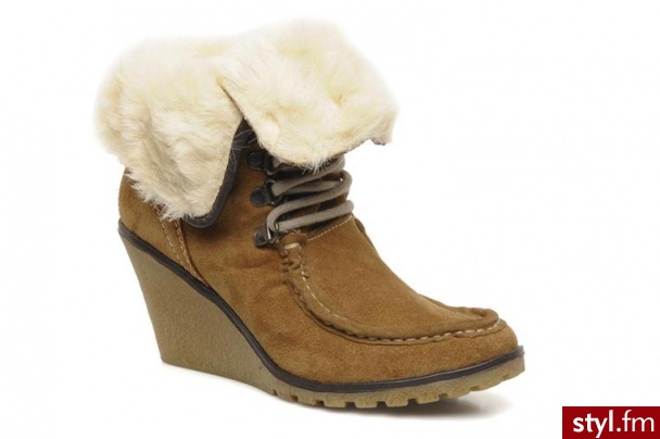 London Rebel PÓŁBUTY I BOTKI LOPY BY LONDON REBEL (Brązowy) - Botki Buty Moda