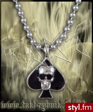 Wisiorek SPADE & SKULL BFB3-29030 - Wisiorki Biżuteria Moda