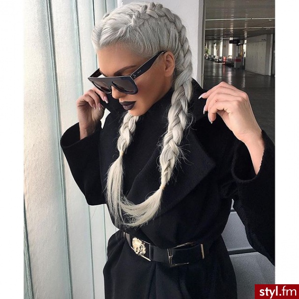 Blond Warkocze Kręcone Na co dzień Długie Fryzury