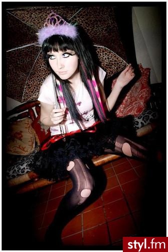 EMO Alternatywne Średnie Fryzury