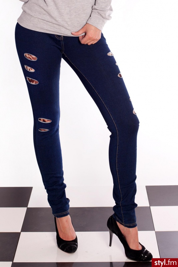 Jeansy Spodnie Moda