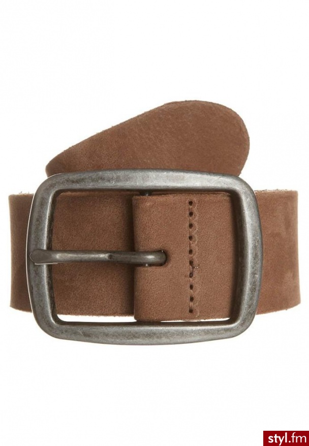 Jack & Jones LOOK BELT NOOS Pasek brązowy - Paski Dodatki Moda