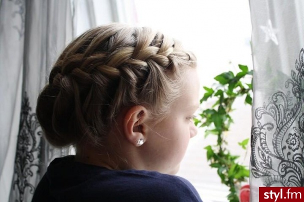 Blond Warkocze Proste Na co dzień Długie Fryzury