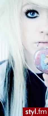 EMO Alternatywne Średnie Fryzury