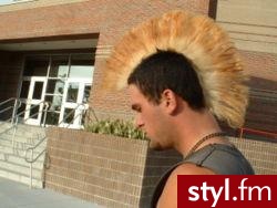 Punk Rock Alternatywne Średnie Fryzury