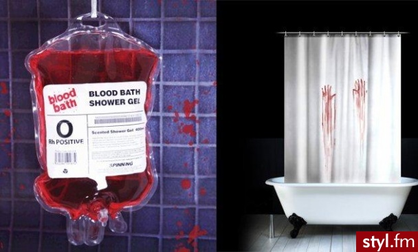 Krwawe akcesoria do kąpieli  firmy Blood Bath ;) - Misz-masz