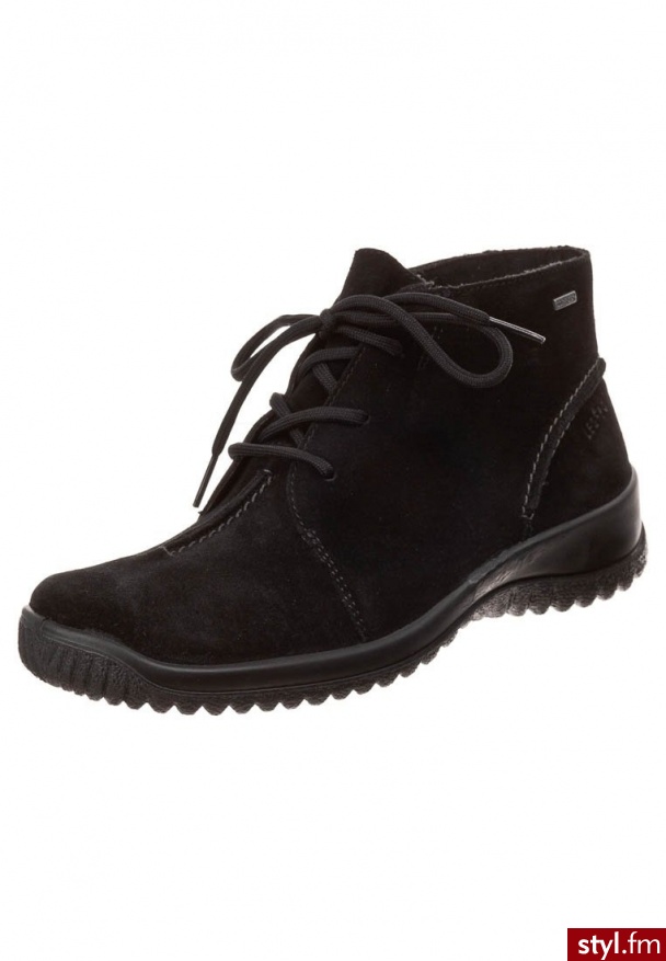 Legero Botki i Ankle Boots czarny - Botki Buty Moda