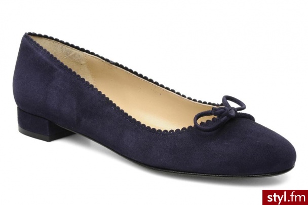 Valensi Balerinki Vavotte (Niebieski) - Balerinki Buty Moda