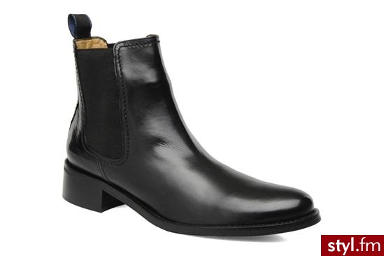 Melvin &amp; Hamilton Półbuty i botki Tina 3 Melvin amp; Hamilton (Czarny) - Botki Buty Moda