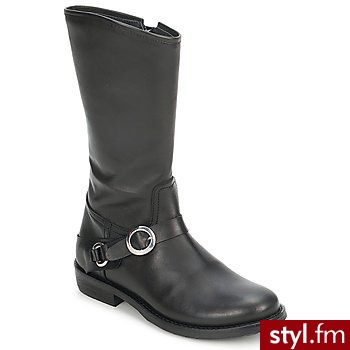 Hip Buty Dziecko  Miaka Black - Kozaki Buty Moda