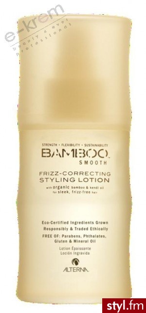 ALTERNA BAMBOO SMOOTH FRIZZ-CORRECTING STYLING LOTION Płyn do stylizacji 125 ml - Emu Buty Moda