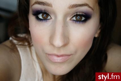 Gold & Violet Makeup - Makijaże