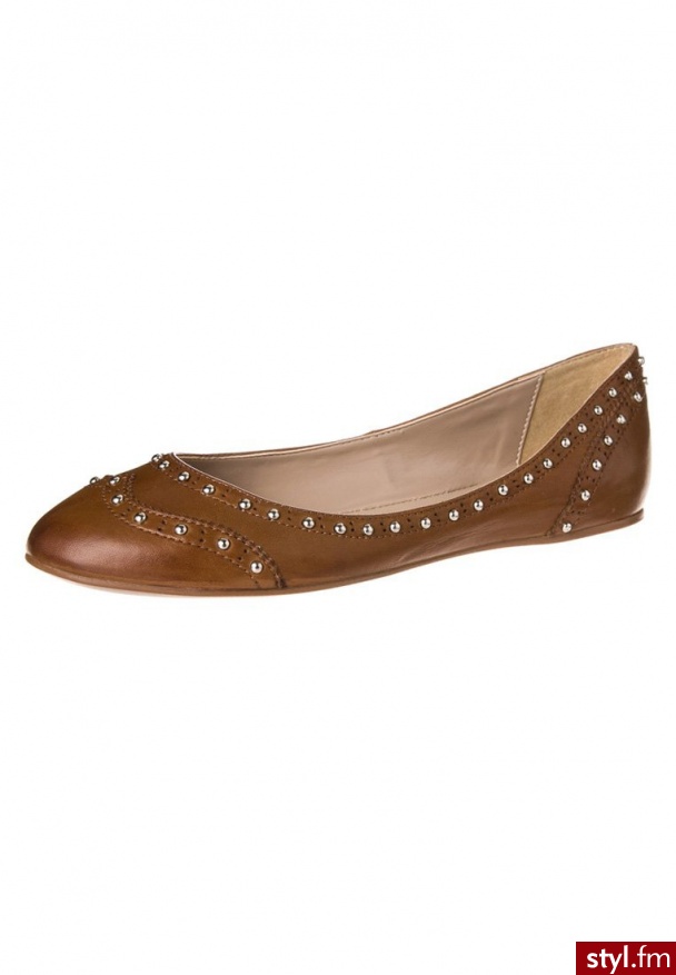 Bagatt Baleriny brązowy 03AI340111001 - Balerinki Buty Moda