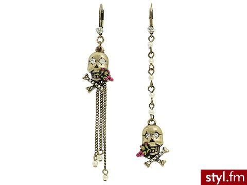 wiszące czaszki od Betsey Johnson - 44$ - Pozostałe Dodatki Moda