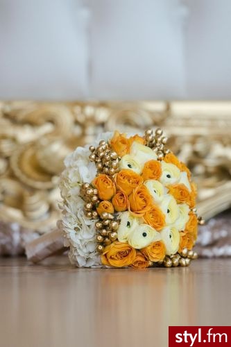 Bukiety ślubne Ślub Moda