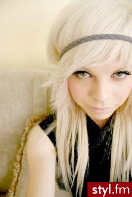 EMO Alternatywne Średnie Fryzury