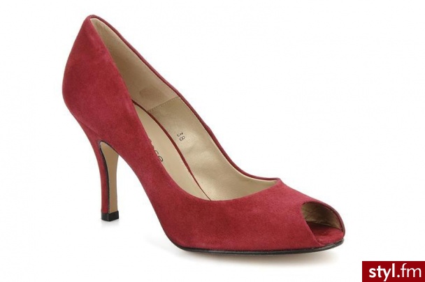 Georgia Rose CZÓŁENKA MOON BY GEORGIA ROSE (Bordowy) - Czółenka Buty Moda