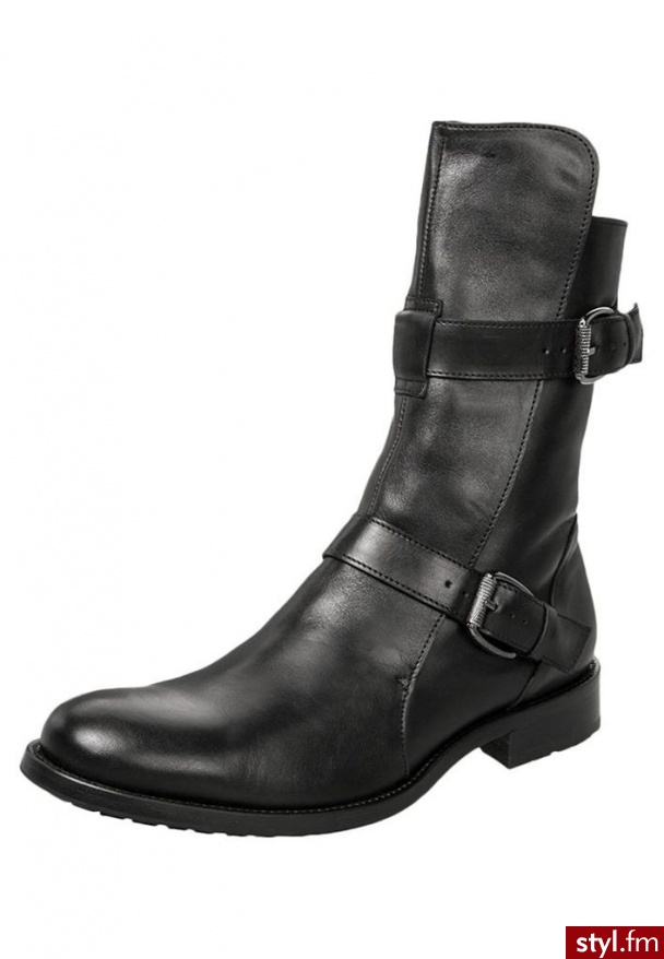 SLY 010 Botki czarny (BT1901) - Botki Buty Moda
