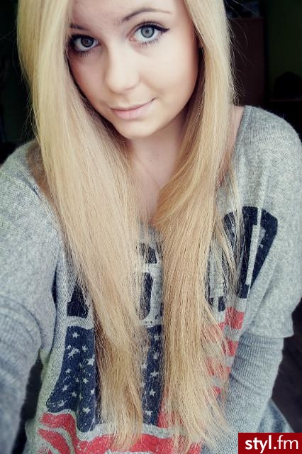 Blond Rozpuszczone Proste Na co dzień Długie Fryzury