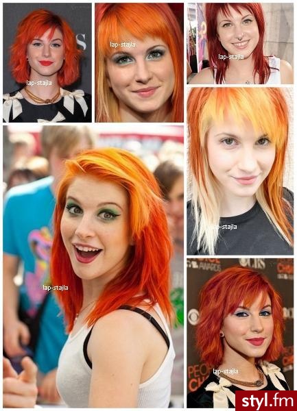 Średnie Fryzury