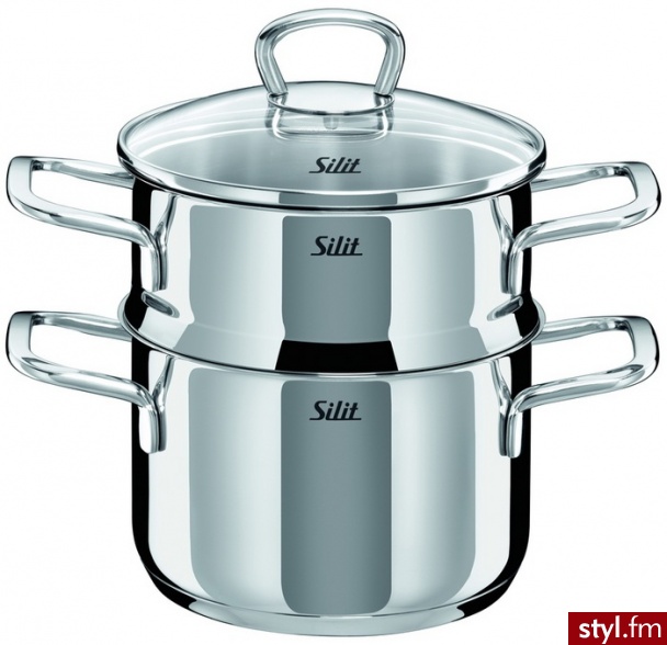 Silit style 3,7l 20cm do gotowania na parze z pokrywą 720604311 - Pozostałe Biżuteria Moda