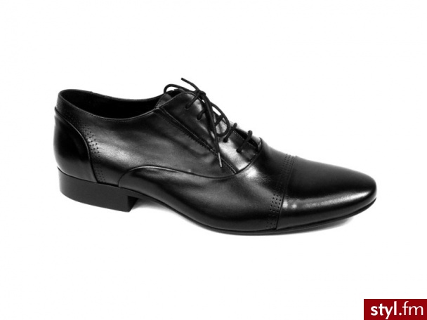 Trio Półbuty wizytowe 1260404M - Półbuty Buty Moda