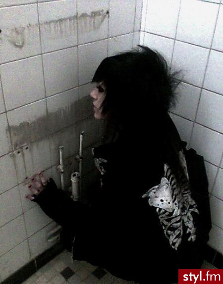 EMO Alternatywne Średnie Fryzury