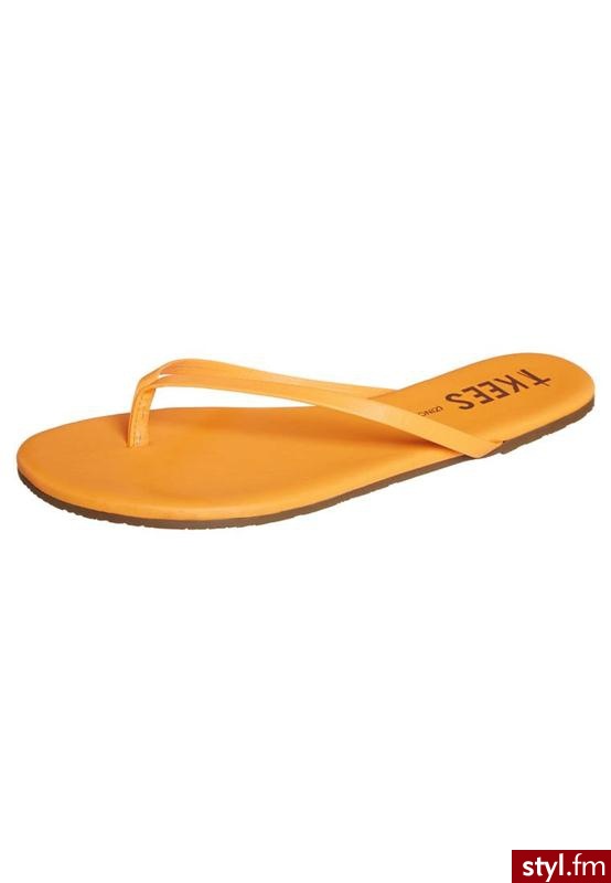 Tkees ZINC Japonki pomarańczowy - Klapki Buty Moda