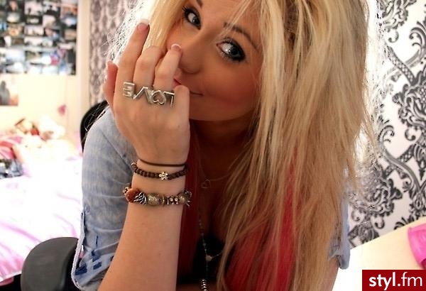 Blond Rozpuszczone Proste Na co dzień Długie Fryzury