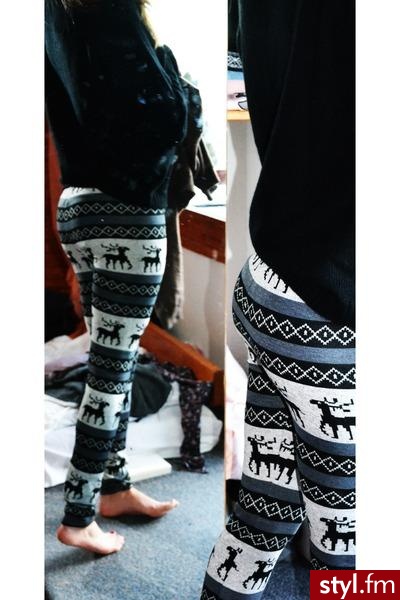 Leginsy Spodnie Moda