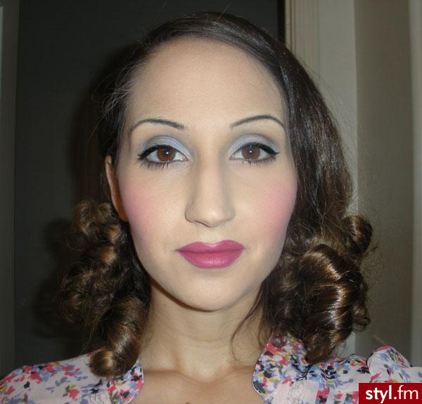 1930 inspired makeup - Dzienne Makijaże
