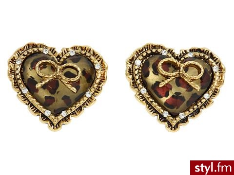 kolczyki. Betsey Johnson 31$ - Pozostałe Dodatki Moda