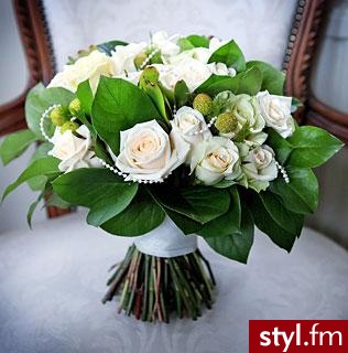 Bukiety ślubne Ślub Moda
