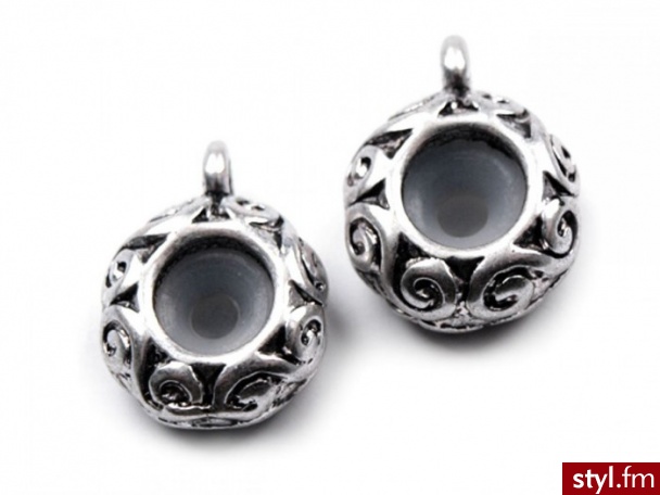 Korale metalowe 5x11mm, z oczkiem - Korale Biżuteria Moda