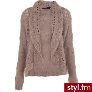 Crochet Cardi - Miss Selfridge - Polyvore. Pobrano ze strony: http://www.polyvore.com/crochet_cardi/thing?id=24654177 - Pozostałe Ciuchy Moda