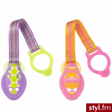 Tommee Tippee Łańcuszek Do Smoczka Closer To Nature Kolor Flieder/Jasnozielony - Łańcuszki Biżuteria Moda