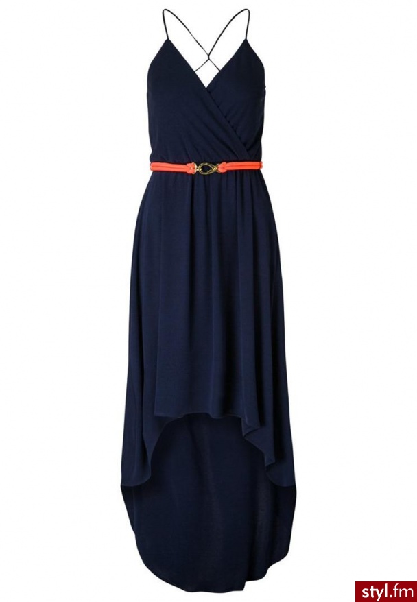 Milly JADE Długa sukienka niebieski (144 IJ 011825) - Pozostałe Sukienki Moda