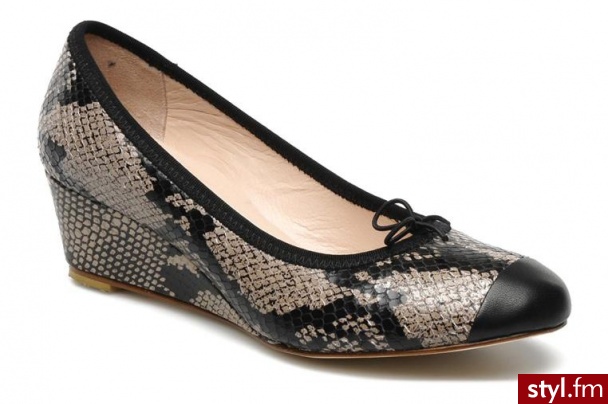 Bloch CZÓŁENKA VIPERA WEDGE BY BLOCH (Szary) - Czółenka Buty Moda