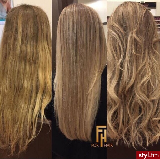 https://forhairsobieski.pl/ sombre blond Warszawa - Blond Rozpuszczone Kręcone Na co dzień Długie Fryzury