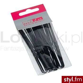 Mila technic zapinka kokówka karbowana 6,5 cm złota technic - Szpilki Buty Moda