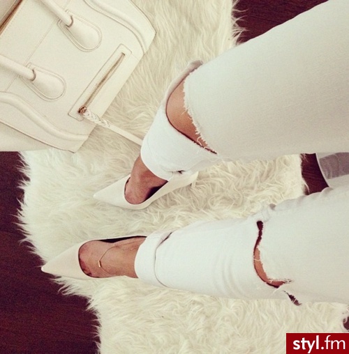 Jeansy Spodnie Moda