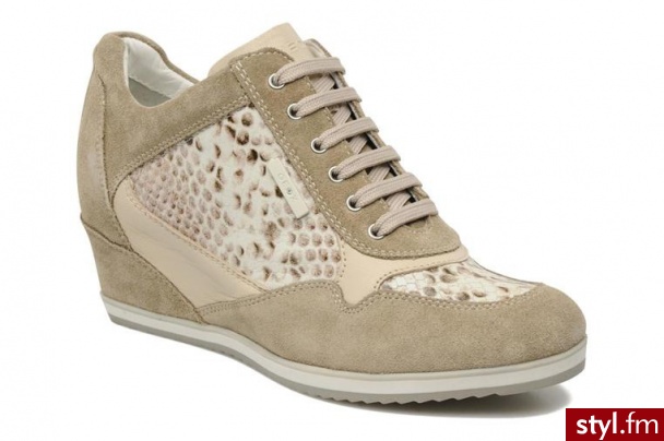 Modne Tenisówki D Illusion F By Geox - Koturny Buty Moda