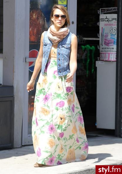 Jessica Alba - Moda uliczna Inne Moda