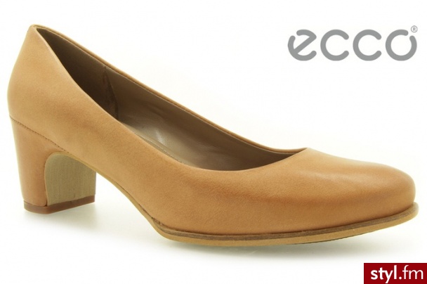 Ecco CZÓŁENKA NEW HEAVEN AMBER - Czółenka Buty Moda