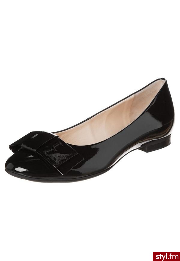 Högl Baleriny czarny 5-101034 - Balerinki Buty Moda