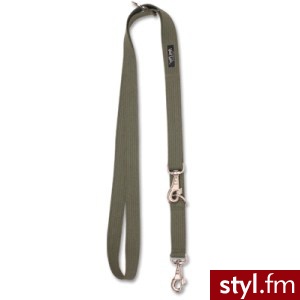 Ami Play Smycz bawełniana 200cm - Khaki - Psy Zwierzaki