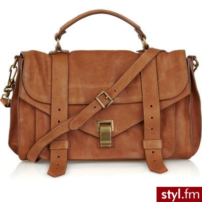 Proenza Schouler PS1 Medium leather satchel - Polyvore. Pobrano ze strony: http://www.polyvore.com/proenza_schouler_ps1_medium_leather/thing?id=19744973 - Pozostałe Torebki Moda