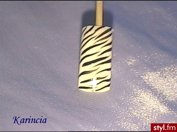 Zebra - Paznokcie